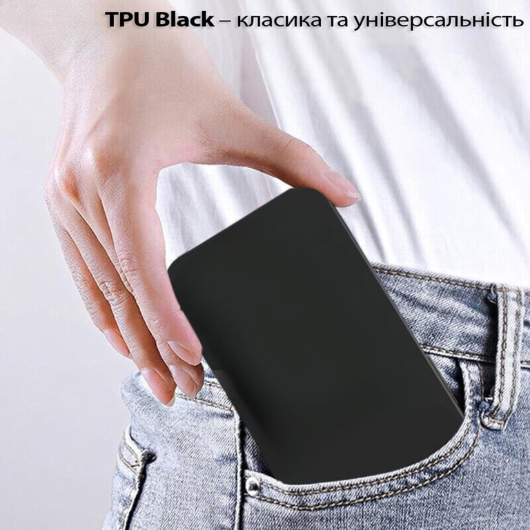 Чохол до мобільного телефона BeCover Silicone Oppo A5 2025 4G/5G Black (713790) - фото 6