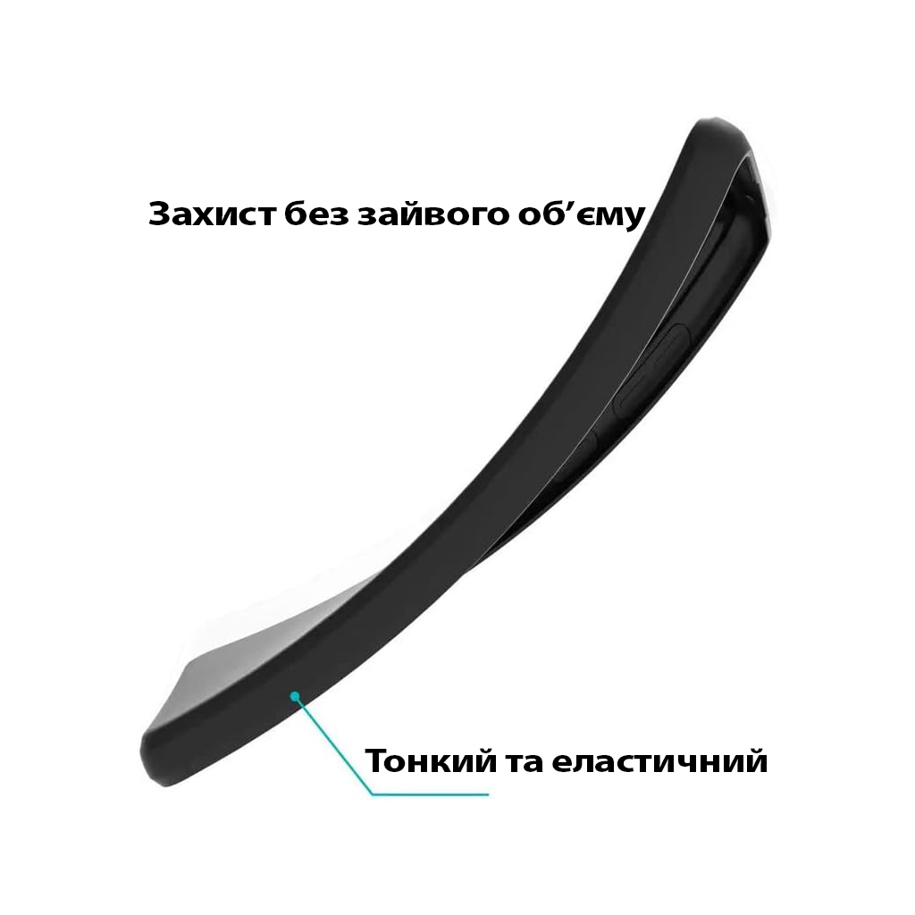 Чохол до мобільного телефона BeCover Silicone Oppo A5x 4G/5G Black (713788) - фото 3 Чохол до мобільного телефона BeCover Silicone Oppo A5x 4G/5G Black (713788) - фото 3