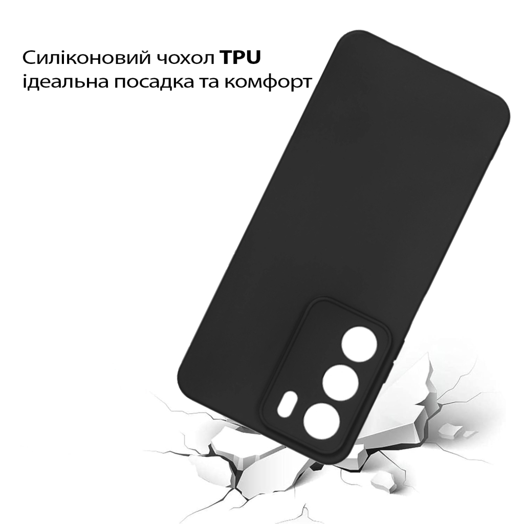 Чохол до мобільного телефона BeCover Silicone Realme C71 Black (713779) - фото 3 Чохол до мобільного телефона BeCover Silicone Realme C71 Black (713779) - фото 3