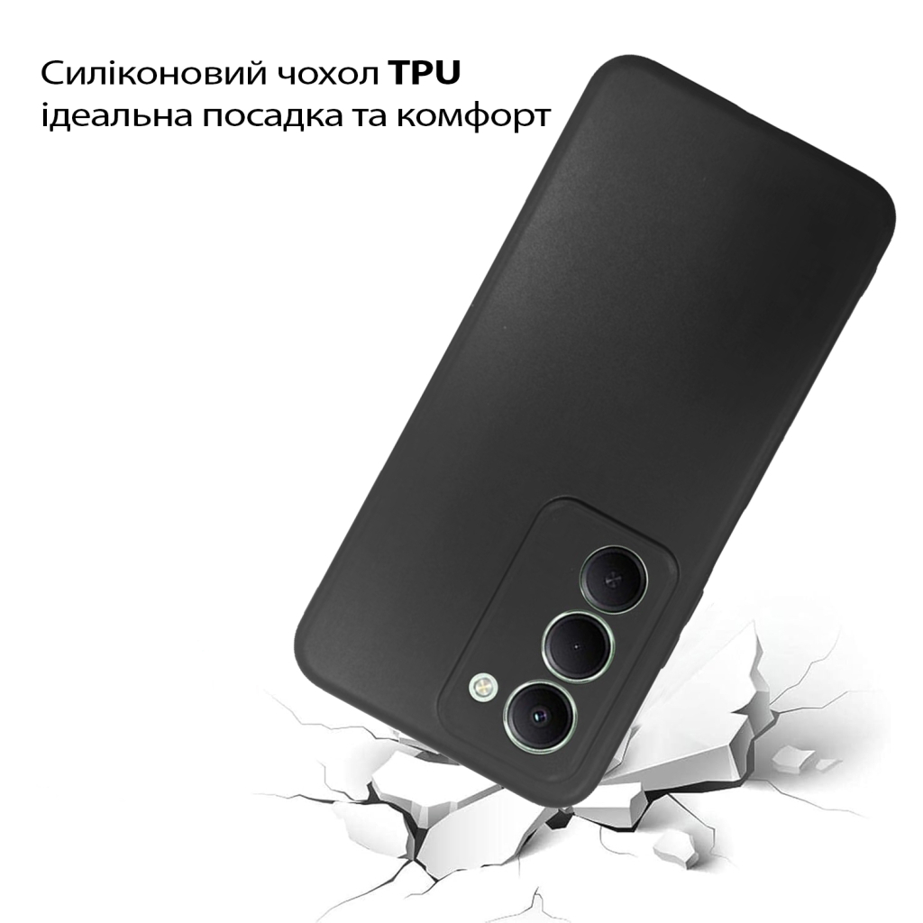 Чохол до мобільного телефона BeCover Silicone Xiaomi Redmi 15 Black (713782) - фото 2 Чохол до мобільного телефона BeCover Silicone Xiaomi Redmi 15 Black (713782) - фото 2