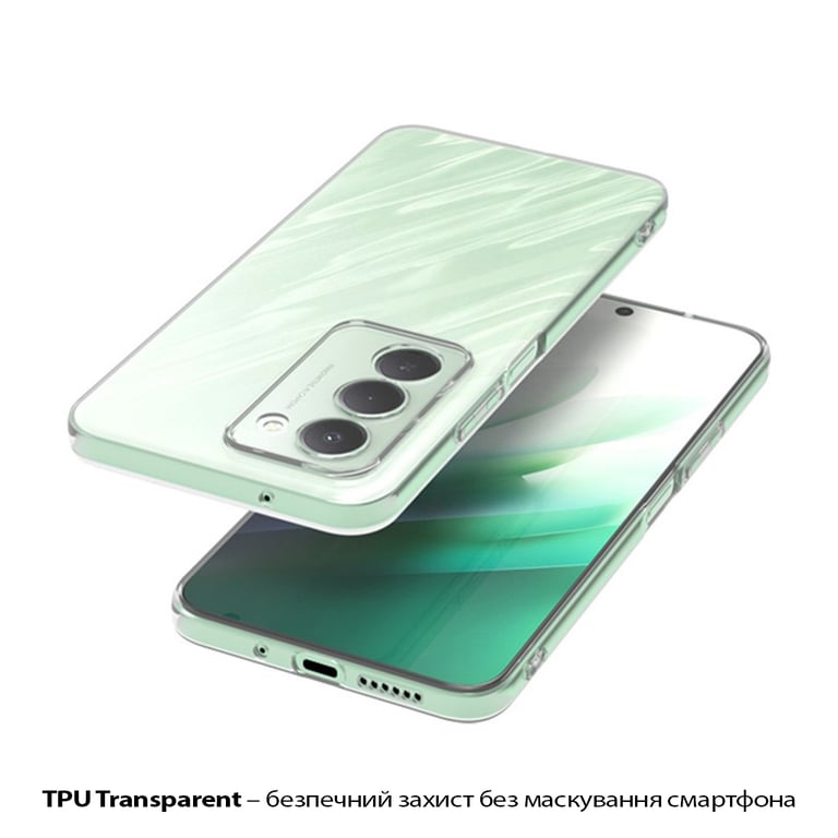 Чохол до мобільного телефона BeCover Silicone Xiaomi Redmi 15 Transparent (713783) - фото 2