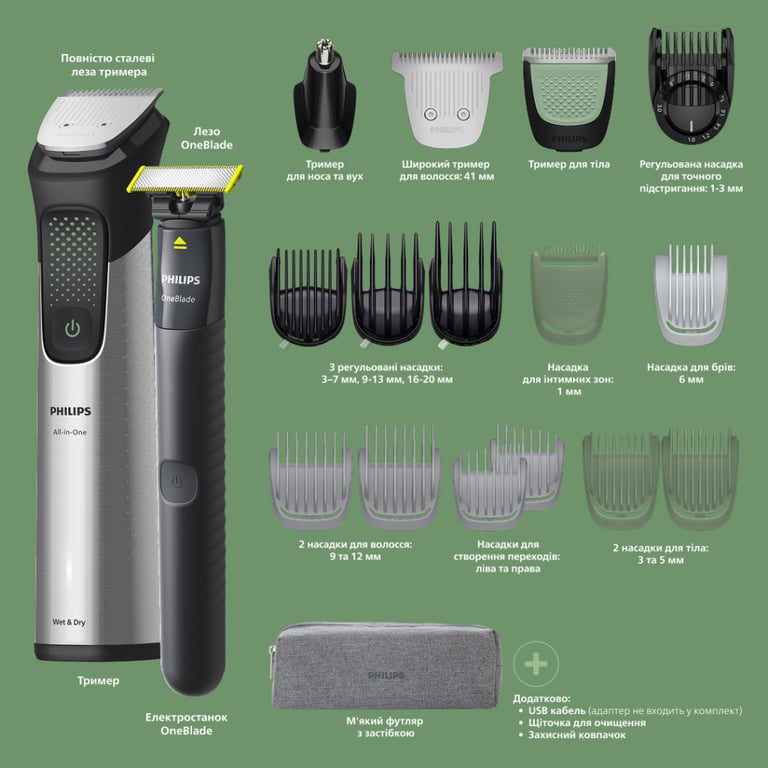 Тример Philips MG9558/15 - фото 2