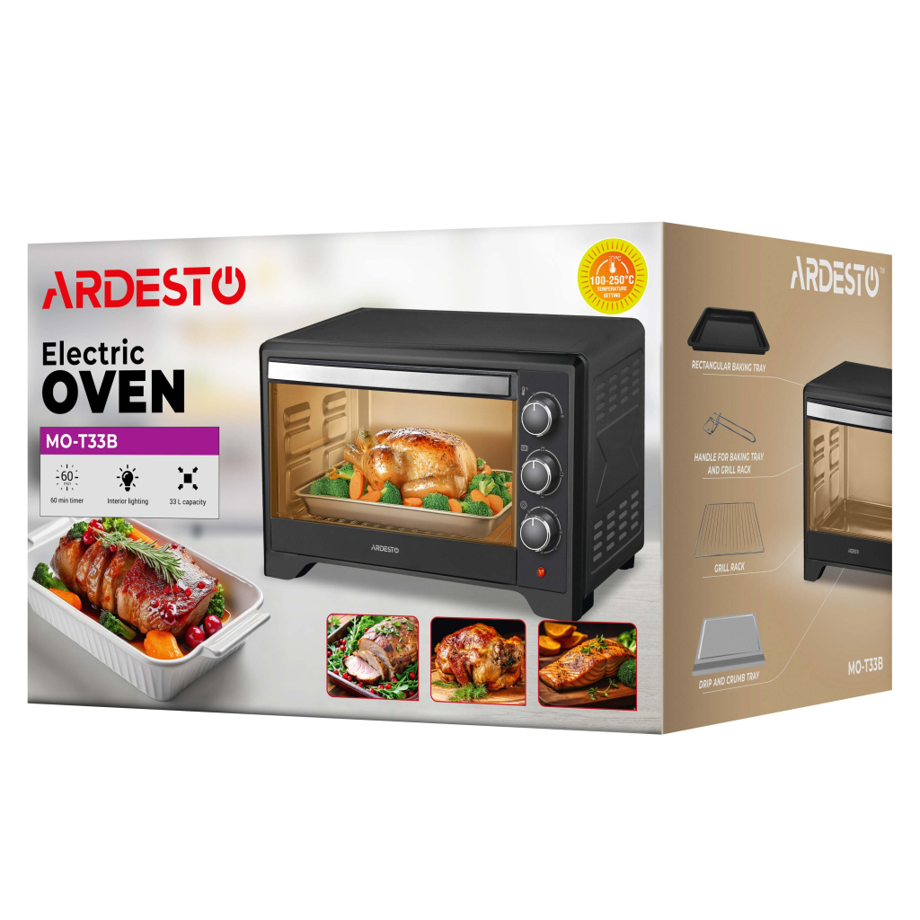 Електропіч Ardesto MO-T33B - фото 4 Електропіч Ardesto MO-T33B - фото 4