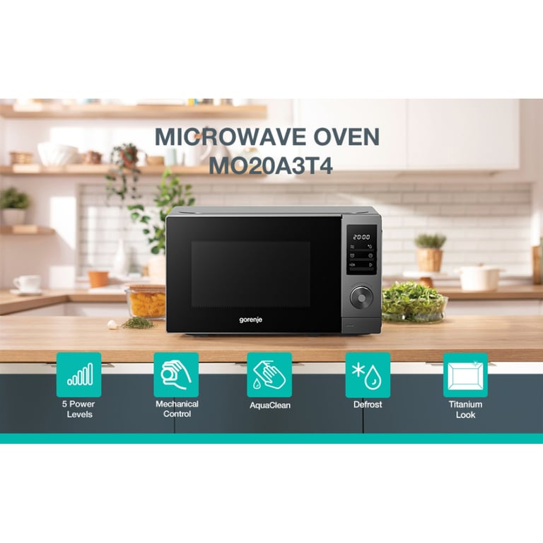 Мікрохвильова піч Gorenje MO20A3T4 - фото 11