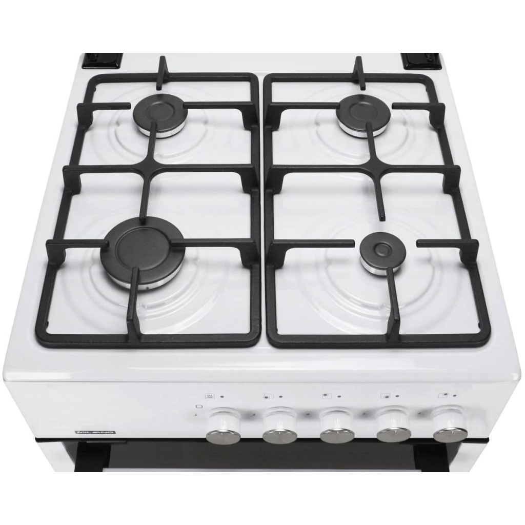 Плита Milano ML60 G1 /07C+біла - фото 5 Плита Milano ML60 G1 /07C+біла - фото 5