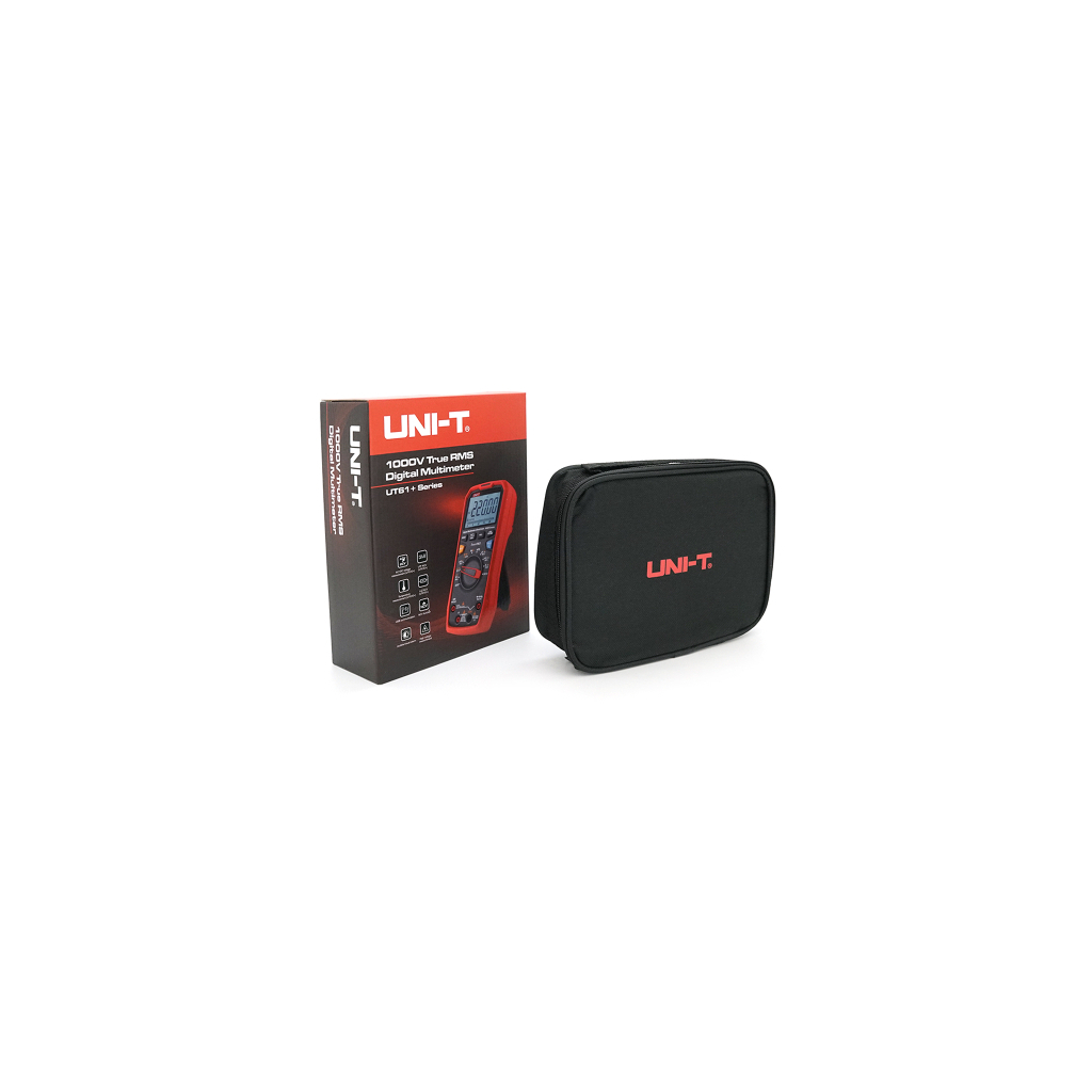 Цифровий мультиметр UNI-T UNI-T UT61E+ V, A, R, Hz, C, NCV, True RMS, AC+DC (UT61E+) - фото 2 Цифровий мультиметр UNI-T UNI-T UT61E+ V, A, R, Hz, C, NCV, True RMS, AC+DC (UT61E+) - фото 2