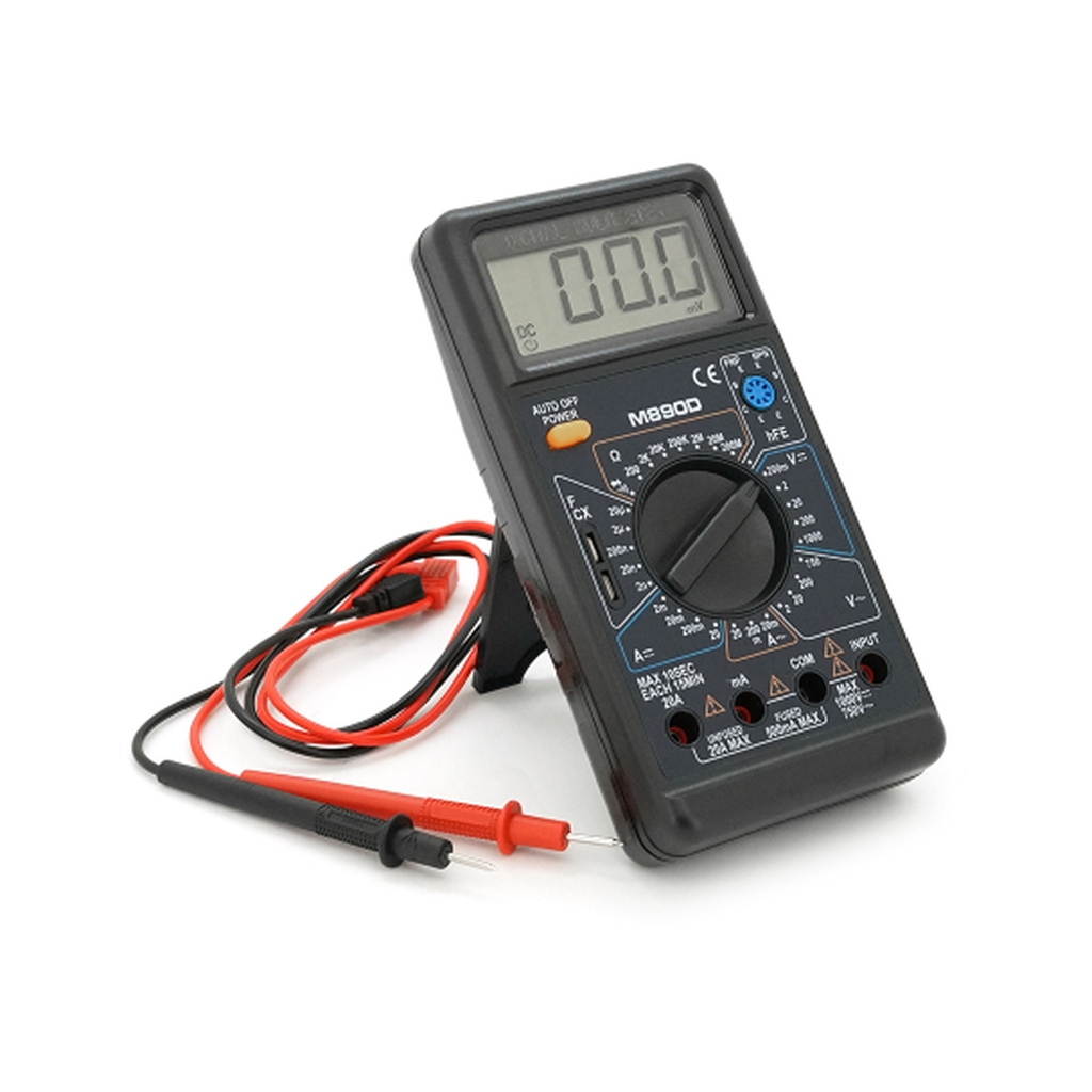 Цифровий мультиметр Voltronic M-890D, V (AC/DC), A (AC/DC), , C, hFE (M-890D) - фото 1