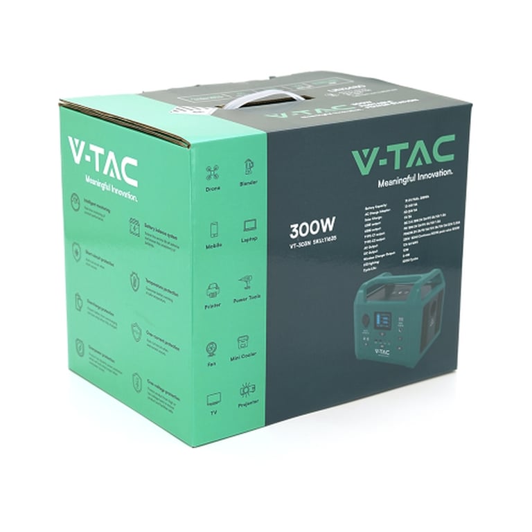 Зарядна станція V-TAC 300W 288Wh (VT-303N) - фото 6