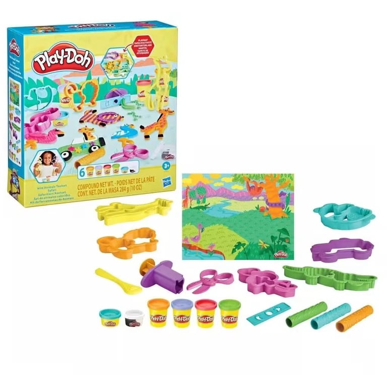 Набір для творчості Hasbro Play-Doh Сафарі (F7213) - фото 3