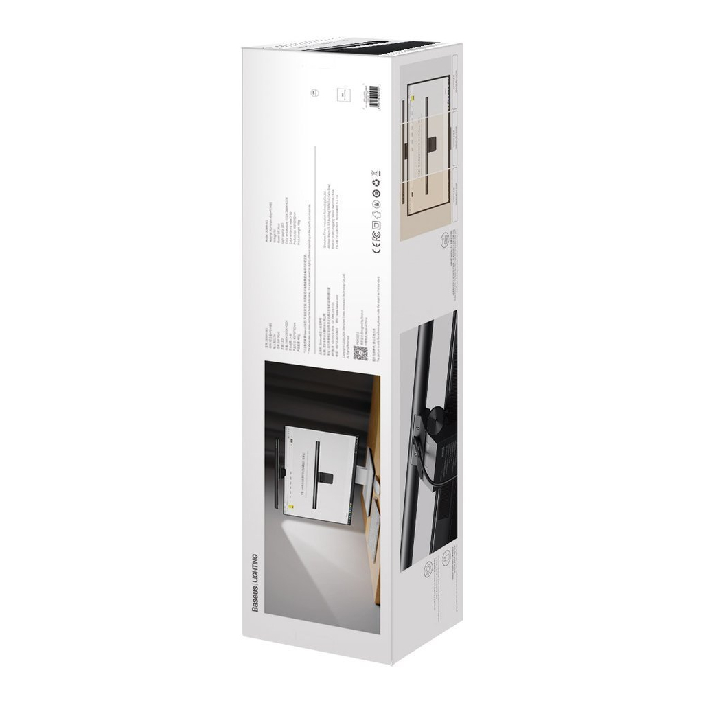 Настільна лампа Baseus на монітор i-wok Series USB Asymmetric Light Source Screen Hanging Light (Youth) Black (DGIWK-B01) - фото 6 Настільна лампа Baseus на монітор i-wok Series USB Asymmetric Light Source Screen Hanging Light (Youth) Black (DGIWK-B01) - фото 6