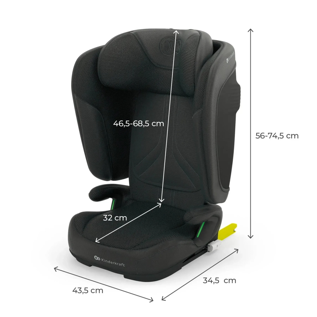 Автокрісло Kinderkraft Unity 2 i-Size Black (KCUNIT02BLK0000) (5902533928330) - фото 5 Автокрісло Kinderkraft Unity 2 i-Size Black (KCUNIT02BLK0000) (5902533928330) - фото 5