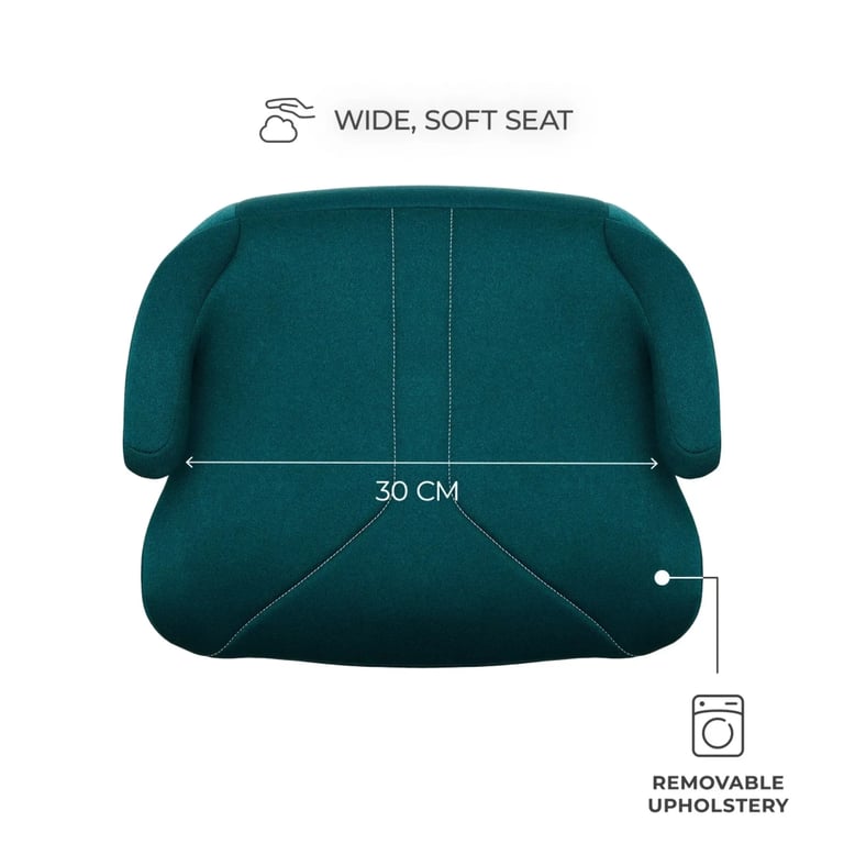 Автокрісло Kinderkraft i-Boost 2 бустер Green (KCIBOO02GRE0000) (5902533929177) - фото 2