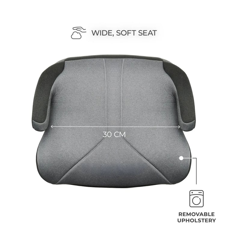 Автокрісло Kinderkraft i-Boost 2 бустер Grey (KCIBOO02GRY0000) (5902533929160) - фото 2