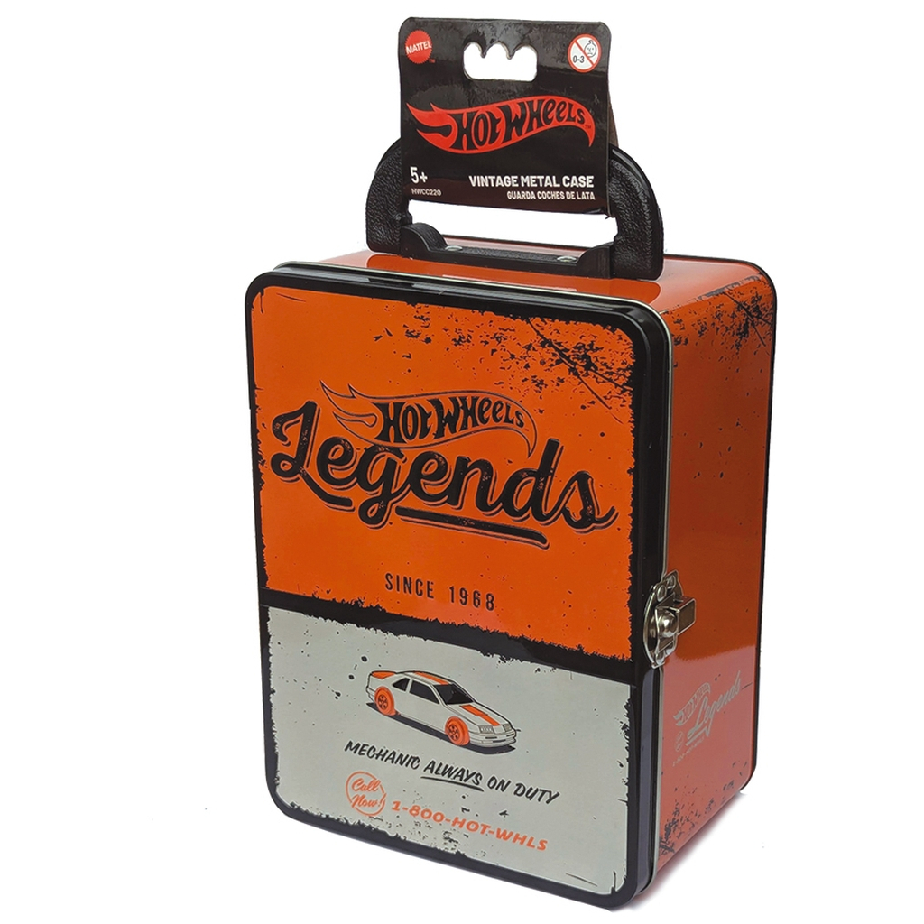 Ігровий набір Hot Wheels Вінтажний контейнер для 18 машинок, помаранчевий (HWCC22O) Ігровий набір Hot Wheels Вінтажний контейнер для 18 машинок, помаранчевий (HWCC22O)