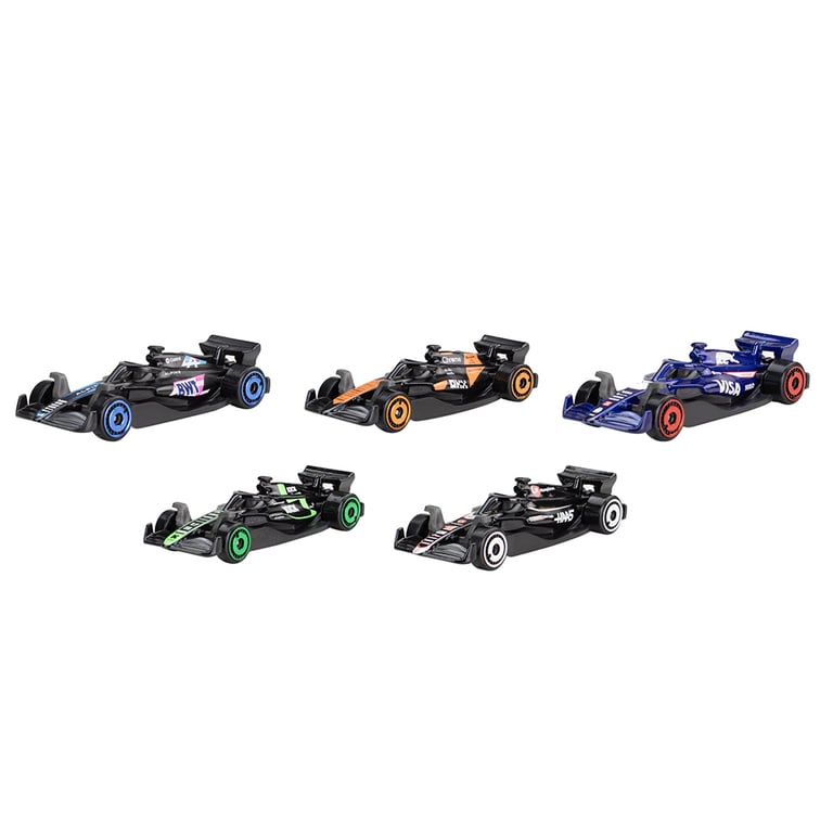 Машина Hot Wheels набір F1 2024 5 базових болідів (JGF58) - фото 2