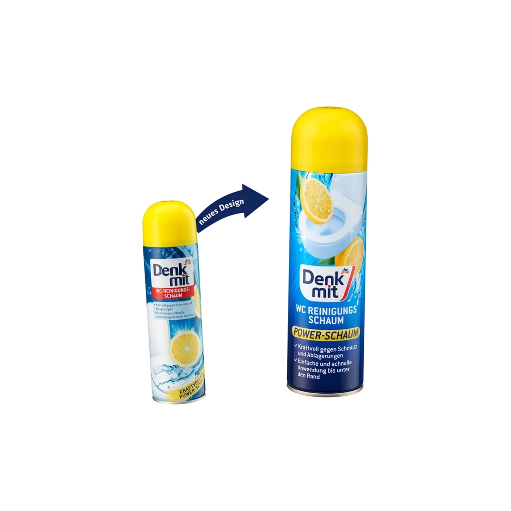 Засіб для чищення унітазу DenkMit Reinigungsschaum Zitrone Пінний з ароматом лимону 500 мл (4066447790023) - фото 3 Засіб для чищення унітазу DenkMit Reinigungsschaum Zitrone Пінний з ароматом лимону 500 мл (4066447790023) - фото 3