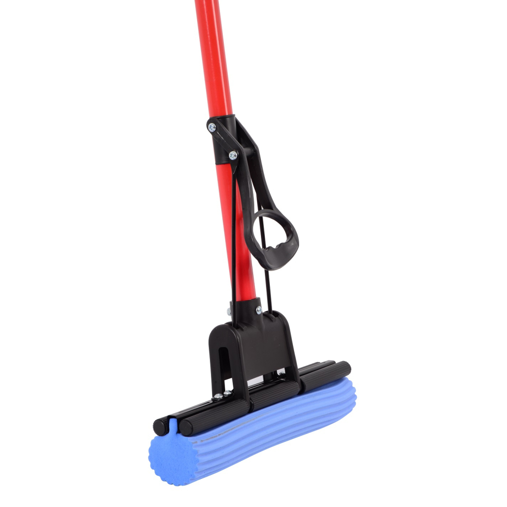 Швабра Idea Home З одинарним віджимом (DS-1311 Single roller Blue-Red) - фото 7 Швабра Idea Home З одинарним віджимом (DS-1311 Single roller Blue-Red) - фото 7