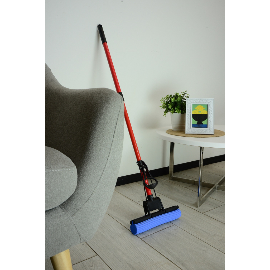 Швабра Idea Home З одинарним віджимом (DS-1311 Single roller Blue-Red) - фото 9 Швабра Idea Home З одинарним віджимом (DS-1311 Single roller Blue-Red) - фото 9