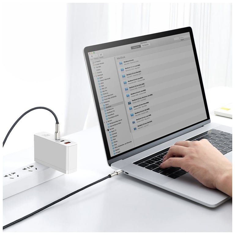 Дата кабель USB-C to USB-C 1.0m 100W metal black Baseus (CATJK-C01) - фото 6
