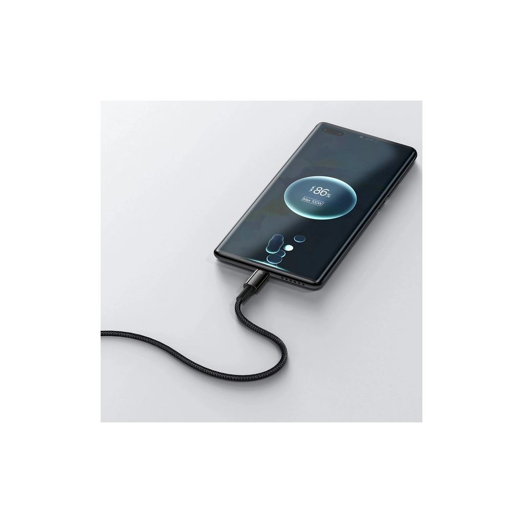 Дата кабель USB 2.0 AM to USB-C 1.0m 100W black Baseus (CAWJ000001) - фото 11 Дата кабель USB 2.0 AM to USB-C 1.0m 100W black Baseus (CAWJ000001) - фото 11
