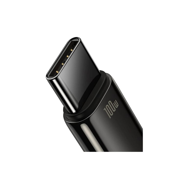 Дата кабель USB 2.0 AM to USB-C 1.0m 100W black Baseus (CAWJ000001) - фото 2