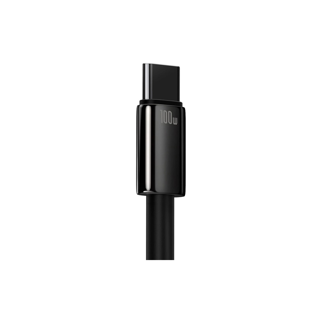 Дата кабель USB 2.0 AM to USB-C 1.0m 100W black Baseus (CAWJ000001) - фото 6 Дата кабель USB 2.0 AM to USB-C 1.0m 100W black Baseus (CAWJ000001) - фото 6