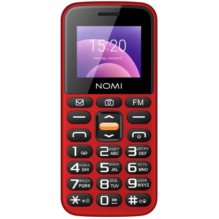 Мобільний телефон Nomi i1820 Red - фото 2