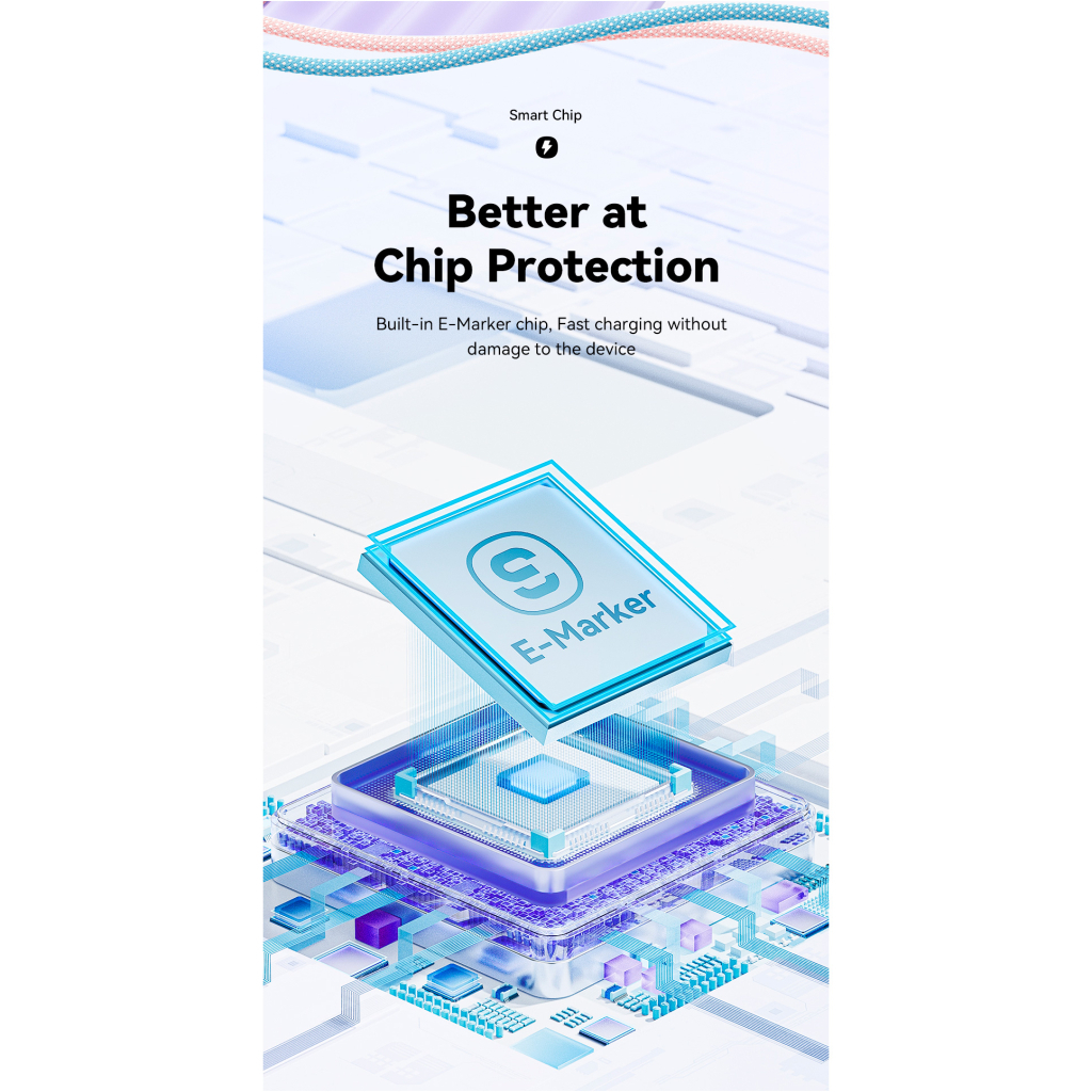 Дата кабель USB-C to USB-C 1.0m 100W pink Essager (EXCTT1-WL04-P) - фото 5 Дата кабель USB-C to USB-C 1.0m 100W pink Essager (EXCTT1-WL04-P) - фото 5