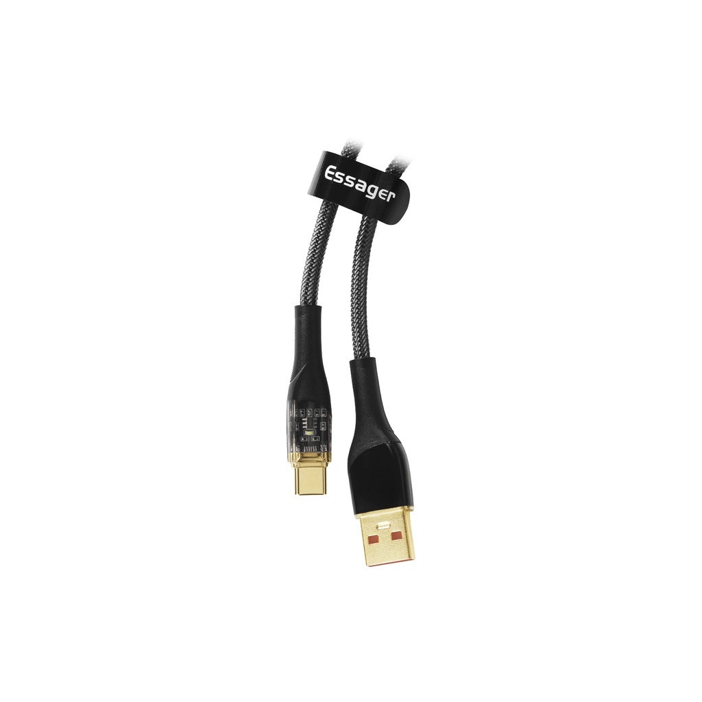 Дата кабель USB 2.0 AM to USB-C 2.0m 7A black Essager (EXCT-XJA01-P) Дата кабель USB 2.0 AM to USB-C 2.0m 7A black Essager (EXCT-XJA01-P)