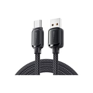 Дата кабель USB 2.0 AM to USB-C 1.0m 7A black Essager (EXCT-TD01-P) - фото 1