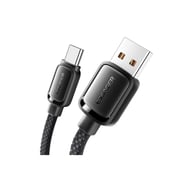 Дата кабель USB 2.0 AM to USB-C 1.0m 7A black Essager (EXCT-TD01-P) - фото 3