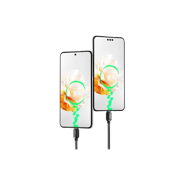 Дата кабель USB 2.0 AM to USB-C 1.0m 7A black Essager (EXCT-TD01-P) - фото 7