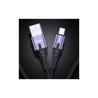 Дата кабель USB 2.0 AM to USB-C 2.0m 3A LED black Essager (EXCT-XGA0G) - фото 6