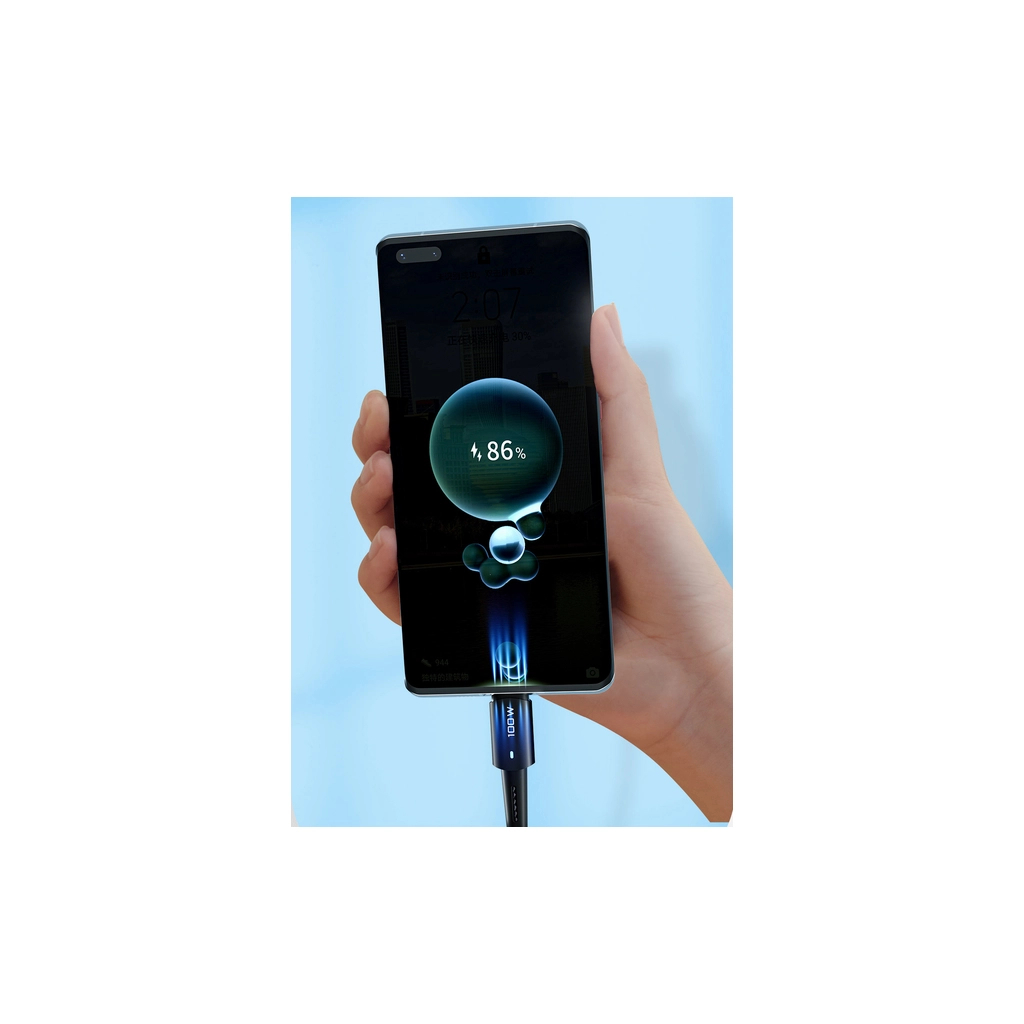 Дата кабель USB-C to USB-C 1.0m 100W black Essager (EXCTT1-CG01) - фото 9 Дата кабель USB-C to USB-C 1.0m 100W black Essager (EXCTT1-CG01) - фото 9