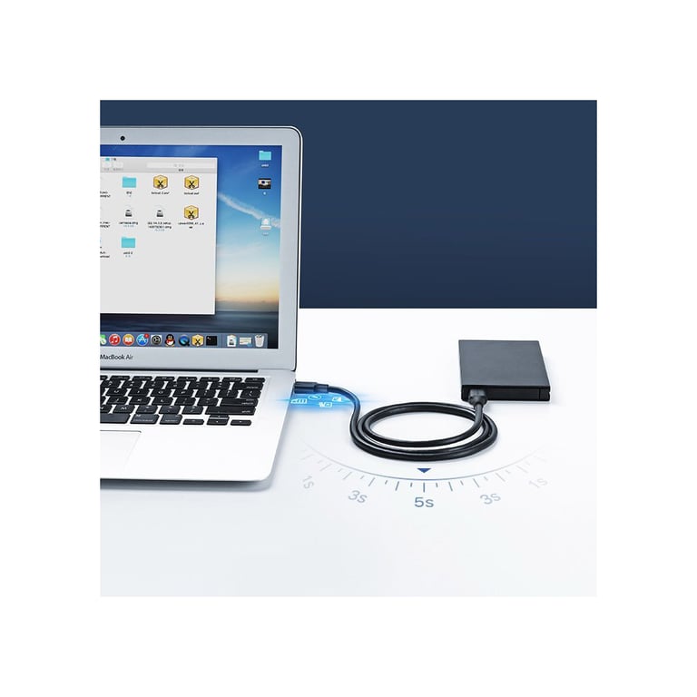 Дата кабель USB 2.0 AM/AM 0.5m US102 black Ugreen (10308) - фото 8
