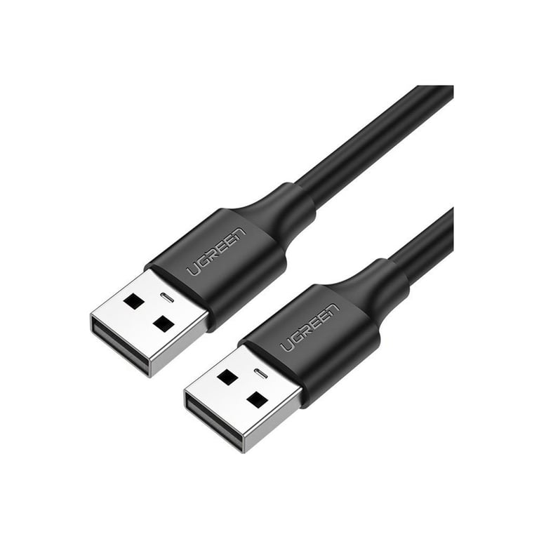 Дата кабель USB 2.0 AM/AM 2.0m US102 black Ugreen (10311) - фото 1