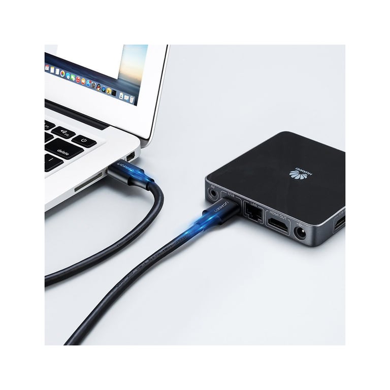Дата кабель USB 2.0 AM/AM 2.0m US102 black Ugreen (10311) - фото 5