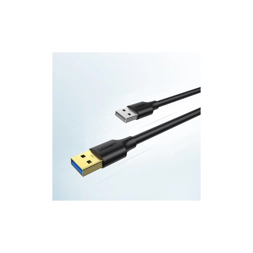 Дата кабель USB 3.0 AM/AM 3.0m US128 black Ugreen (90576) - фото 10 Дата кабель USB 3.0 AM/AM 3.0m US128 black Ugreen (90576) - фото 10