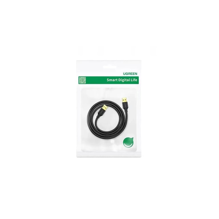 Дата кабель USB 3.0 AM/AM 3.0m US128 black Ugreen (90576) - фото 2