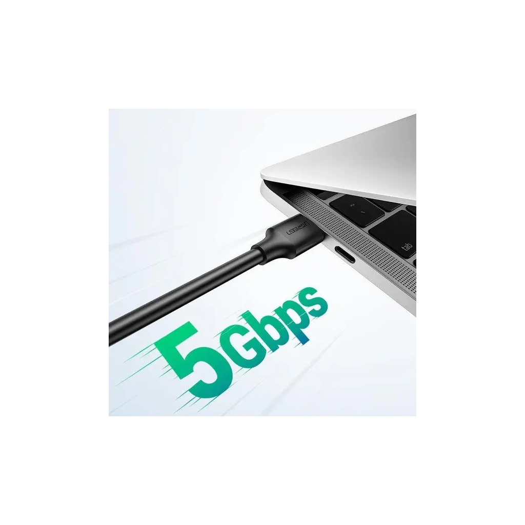 Дата кабель USB 3.0 AM/AM 3.0m US128 black Ugreen (90576) - фото 4 Дата кабель USB 3.0 AM/AM 3.0m US128 black Ugreen (90576) - фото 4