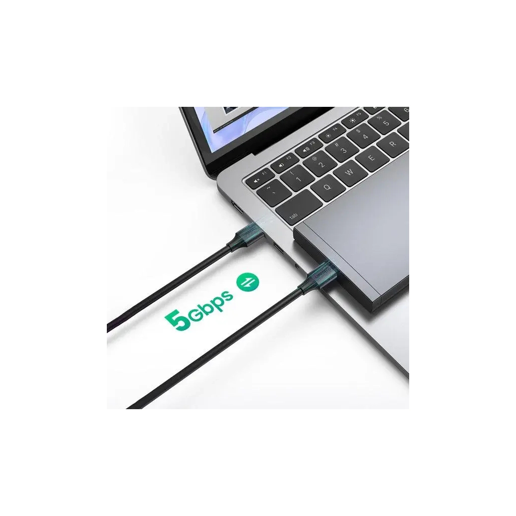 Дата кабель USB 3.0 AM/AM 3.0m US128 black Ugreen (90576) - фото 6 Дата кабель USB 3.0 AM/AM 3.0m US128 black Ugreen (90576) - фото 6