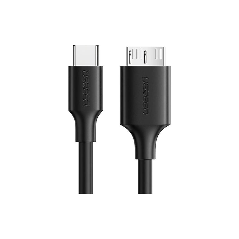 Дата кабель USB-C 3.1 to Micro USB 3.0 1.0m 3A US312 black Ugreen (20103) - фото 2