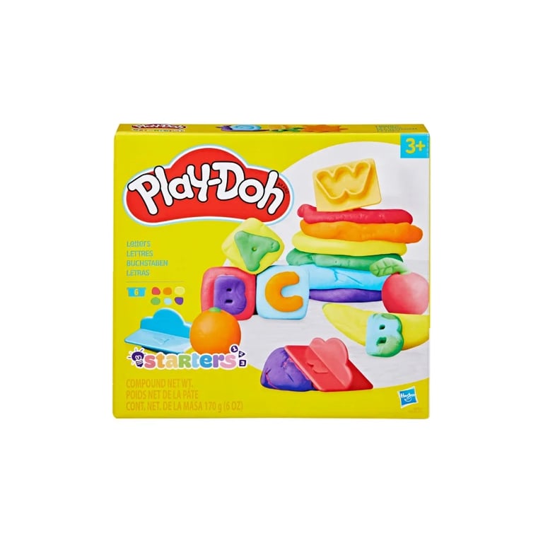Набір для творчості Hasbro Play-Doh Основи E8532 Fundamentals letters (Play-Doh Основи E8532 Fundamentals lette) - фото 1