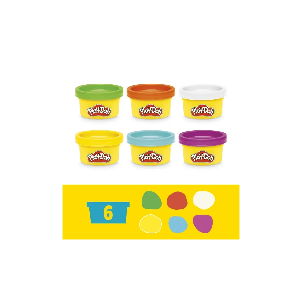 Набір для творчості Hasbro Play-Doh Основи E8533 Fundamentals numbe (E8530_E8533) - фото 3 Набір для творчості Hasbro Play-Doh Основи E8533 Fundamentals numbe (E8530_E8533) - фото 3
