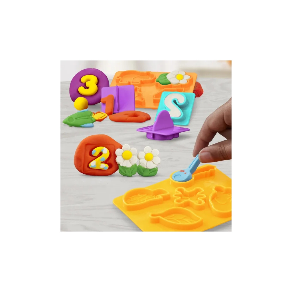 Набір для творчості Hasbro Play-Doh Основи E8533 Fundamentals numbe (E8530_E8533) - фото 5 Набір для творчості Hasbro Play-Doh Основи E8533 Fundamentals numbe (E8530_E8533) - фото 5