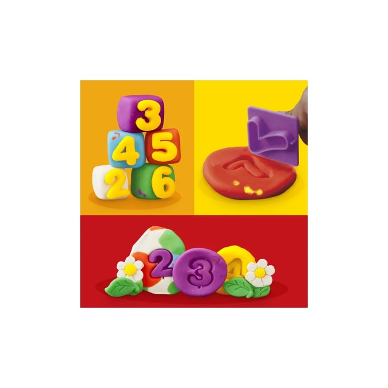 Набір для творчості Hasbro Play-Doh Основи E8533 Fundamentals numbe (E8530_E8533) - фото 7