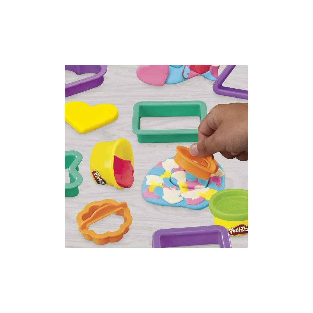 Набір для творчості Hasbro Play-Doh Основи E8534 Fundamentals shape (E8530_E8534) - фото 7 Набір для творчості Hasbro Play-Doh Основи E8534 Fundamentals shape (E8530_E8534) - фото 7