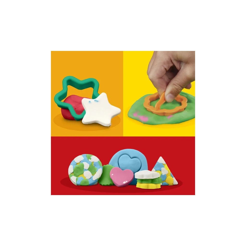Набір для творчості Hasbro Play-Doh Основи E8534 Fundamentals shape (E8530_E8534) - фото 8 Набір для творчості Hasbro Play-Doh Основи E8534 Fundamentals shape (E8530_E8534) - фото 8