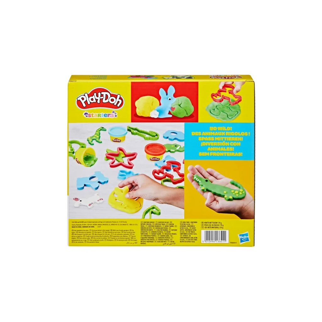 Набір для творчості Hasbro Play-Doh Основи E8535 Fundamentals anima (E8530_E8535) - фото 4 Набір для творчості Hasbro Play-Doh Основи E8535 Fundamentals anima (E8530_E8535) - фото 4