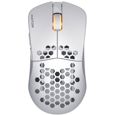Мишка Hator Stellar Wireless/Bluetooth/USB White (HTM651)